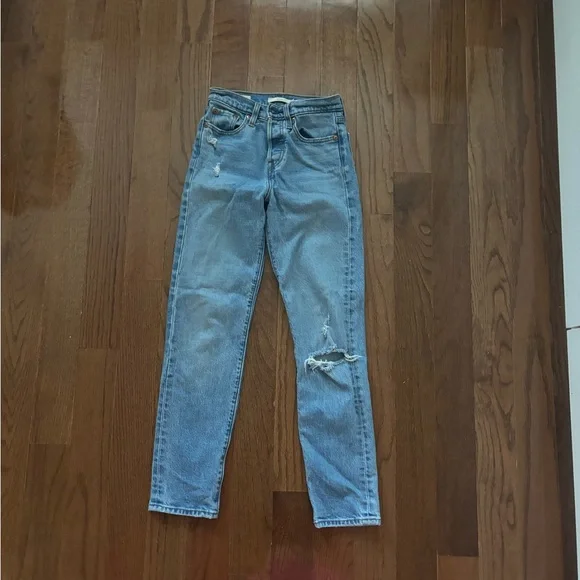 Levi's® Premium WEDGIE STRAIGHT ANKLE WOMEN'S JEANS size 23 - Picture 5 of 10